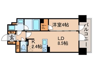 パークスフィア牛込神楽坂の物件間取画像